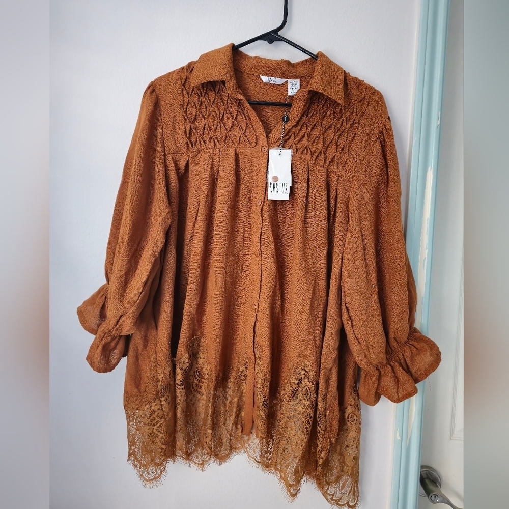 Kartus Women's blouses Brown size L